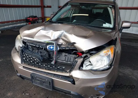 2015 Subaru Forester 2.5I Premium из США, поврежденный, VIN JF2SJADC2FH484068